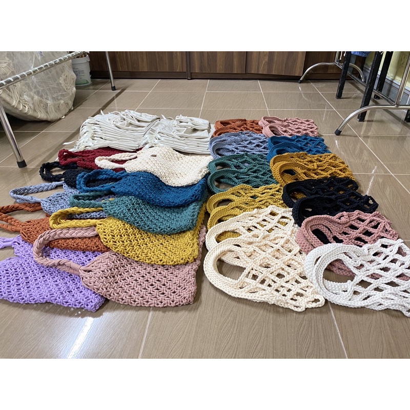 Mua 10 tang 1 túi lót vải kaki kèm dây lụa rút, túi rút, túi thơm, vải bố, vải đay, vải kaki