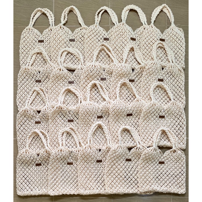 Mua 10 tang 1 túi lót vải kaki kèm dây lụa rút, túi rút, túi thơm, vải bố, vải đay, vải kaki