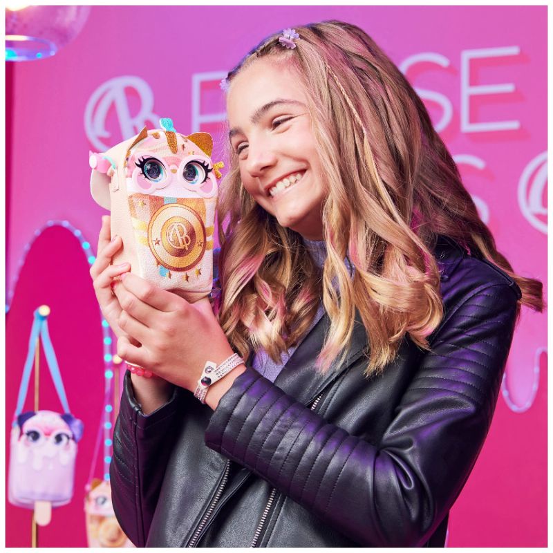 Túi Đeo Chéo Bé Gái Purse Pets Catpuchino Có Đèn, Âm Thanh