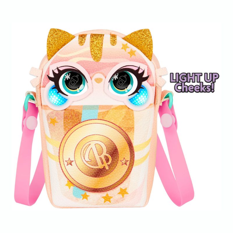 Túi Đeo Chéo Bé Gái Purse Pets Catpuchino Có Đèn, Âm Thanh