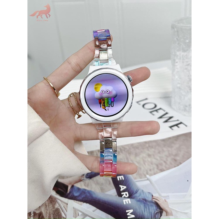 (HL)♝Thích hợp cho Huawei Watch GT3 Pro dây đeo đồng hồ watch 3pro phiên bản mới vòng eo nhỏ mới dây đeo cổ tay bằng nhự
