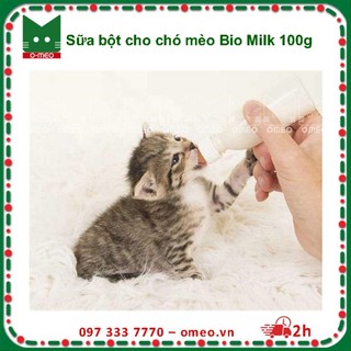 SỮA BỘT CHO CHÓ MÈO BIO MILK 100g