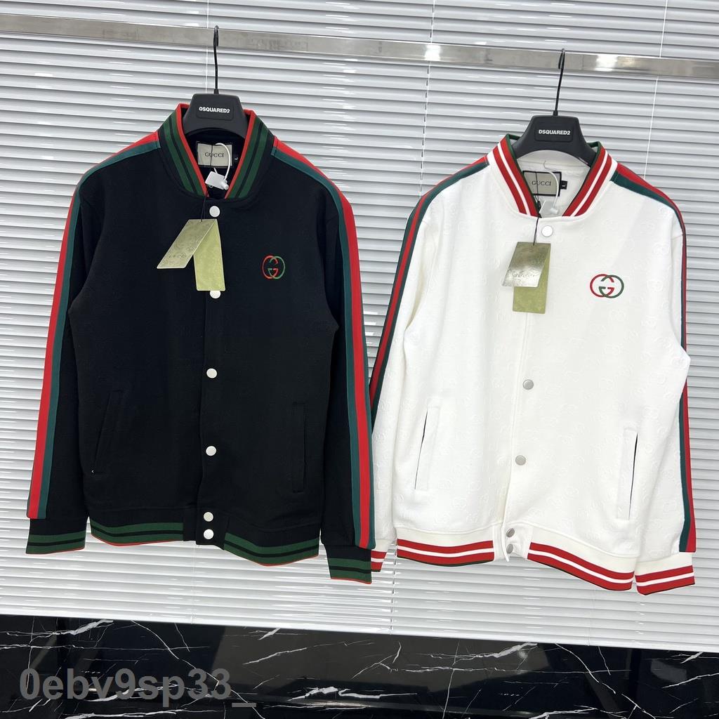 Chính Hãng Hot Áo khoác bomber Gucci vân nổi thiết kế hot trend Nam nữ New 2022