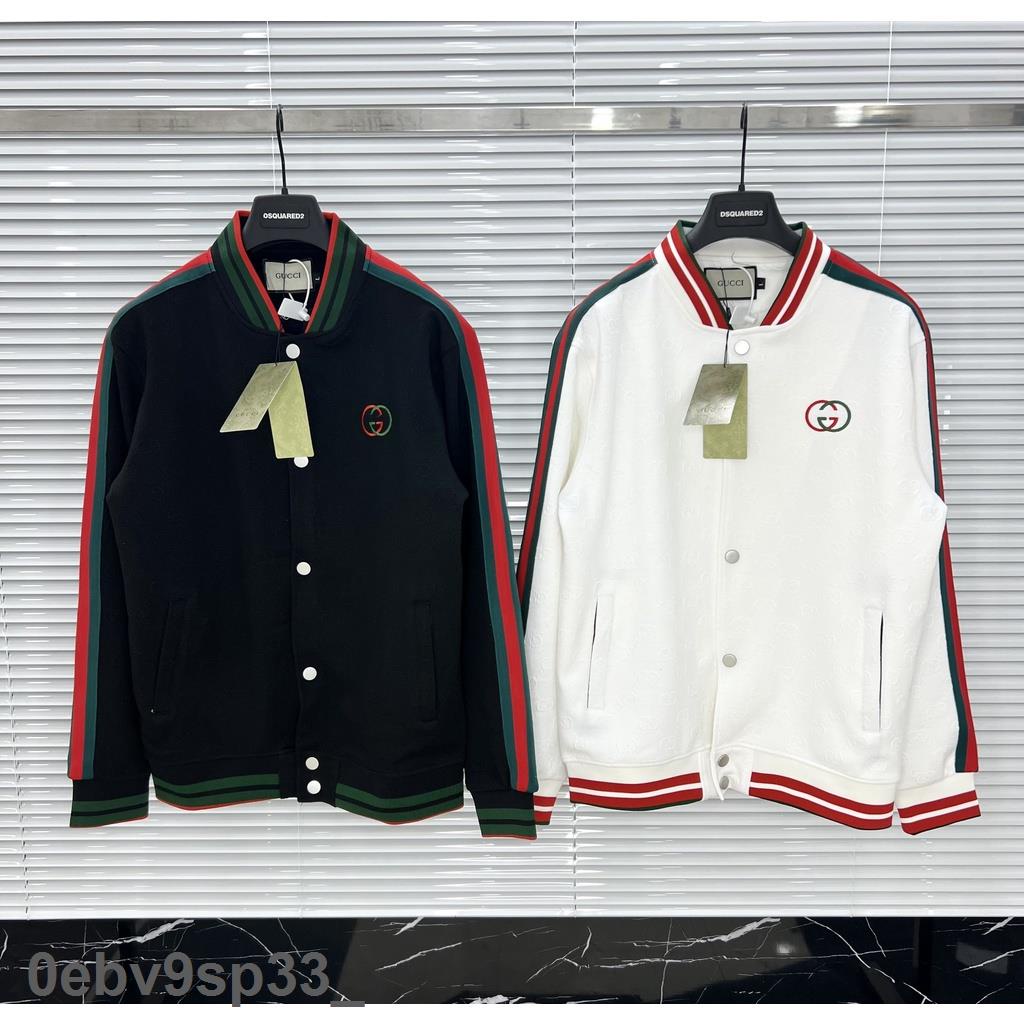 Chính Hãng Hot Áo khoác bomber Gucci vân nổi thiết kế hot trend Nam nữ New 2022