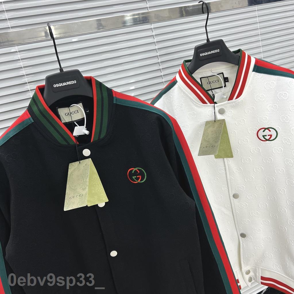 Chính Hãng Hot Áo khoác bomber Gucci vân nổi thiết kế hot trend Nam nữ New 2022