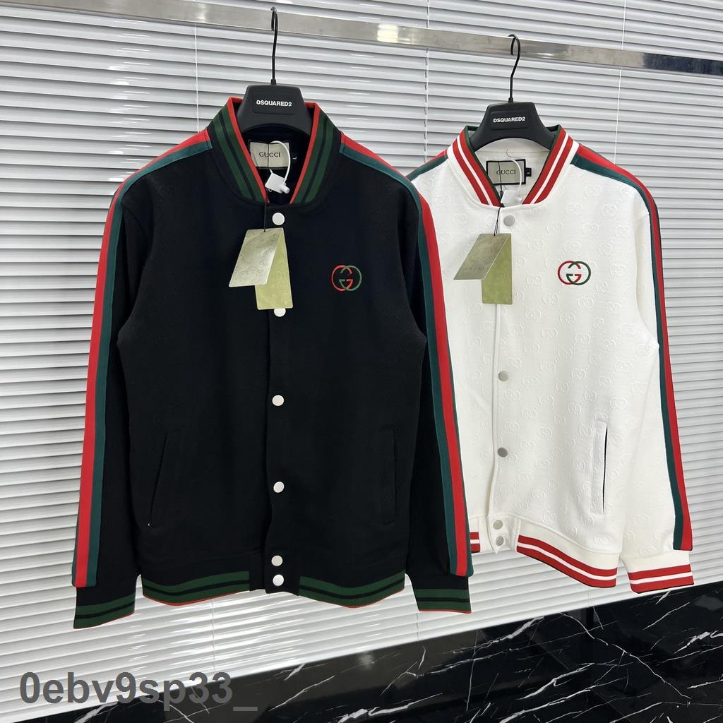 Chính Hãng Hot Áo khoác bomber Gucci vân nổi thiết kế hot trend Nam nữ New 2022