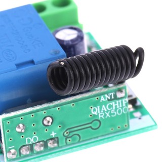 1CH Channel Wireless RF Remote Control Receiver Relay Switch DIY Module 433MHz