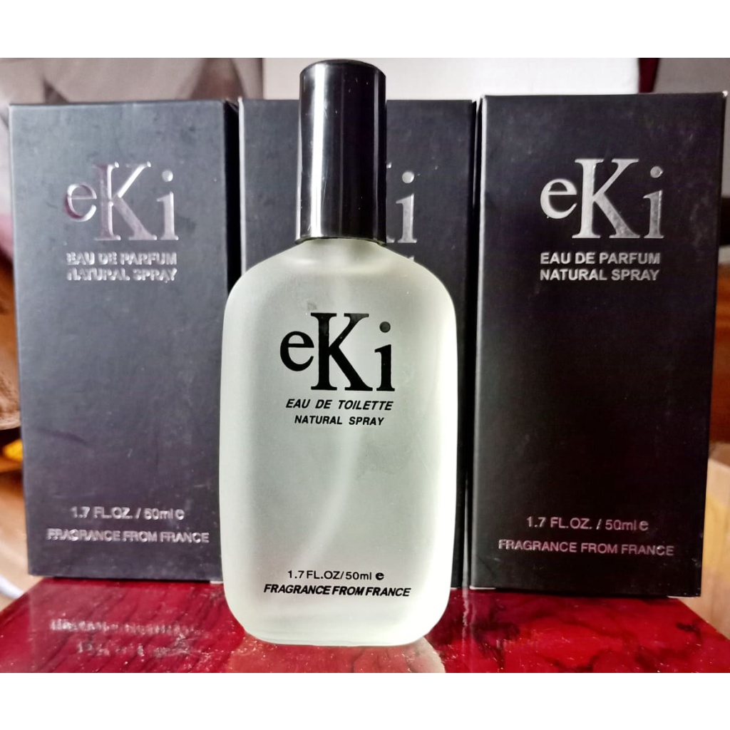 Kết hợp Nến thơm + Nước Hoa EKi Nam Cá Tính Mạnh Mẽ Mam Tính Lưu Hương Lâu Đến 12h  50ml chính hãng