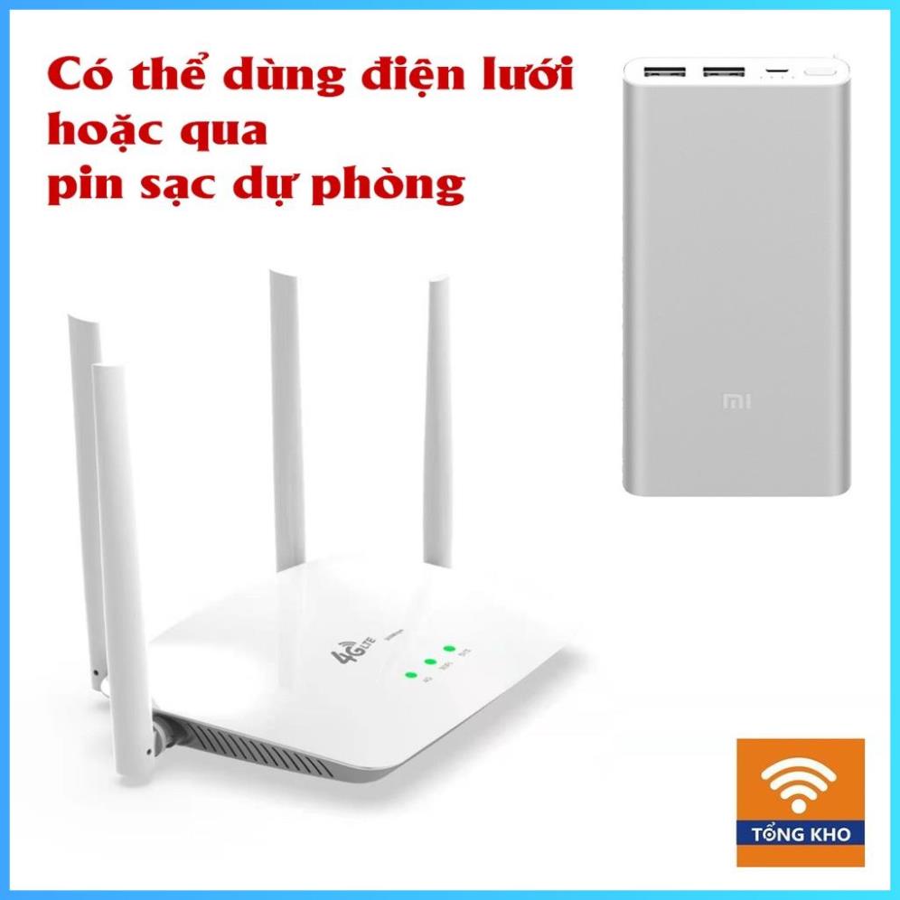 Cục phát wifi dùng Sim 4G, bộ phát wifi dùng Sim 4G  5G LTE - R102 - 4 ăngten dùng cho ô tô và nơi không có internet | BigBuy360 - bigbuy360.vn