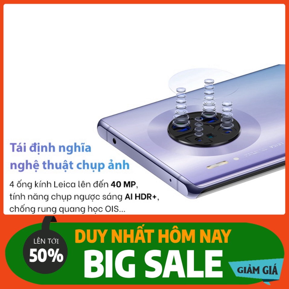 [SALE CỰC SỐC] Điện thoại Huawei Mate 30 Pro (8GB/256GB) - Hàng chính hãng nguyên seal HÀNG CHÍNH HÃNG | BigBuy360 - bigbuy360.vn