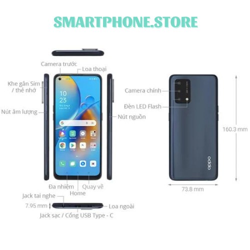[SALE CỰC SỐC] Điện thoại OPPO A74 (8GB/128GB) - HÀNG CHÍNH HÃNG 100% | BigBuy360 - bigbuy360.vn
