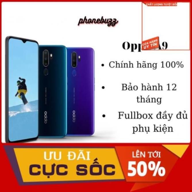 [SALE HOT]_Điện thoại Oppo A9 2020 2sim ram 6G Bộ nhớ 128G mới Chính Hãng 100% Fullbox đầy đủ phụ kiện