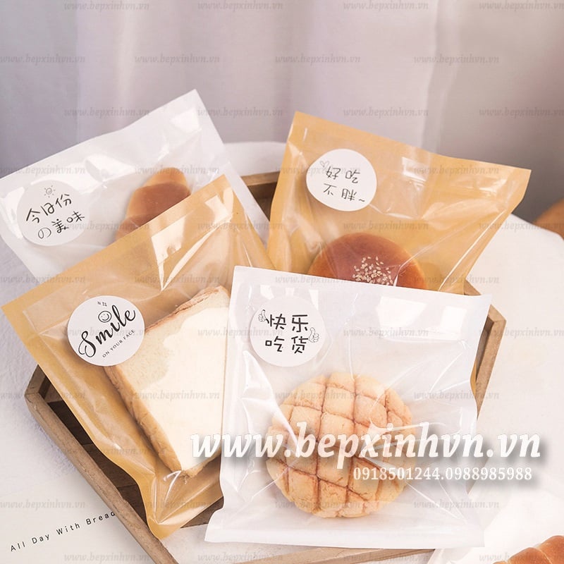 Túi đựng bánh nướng chống thấm dầu