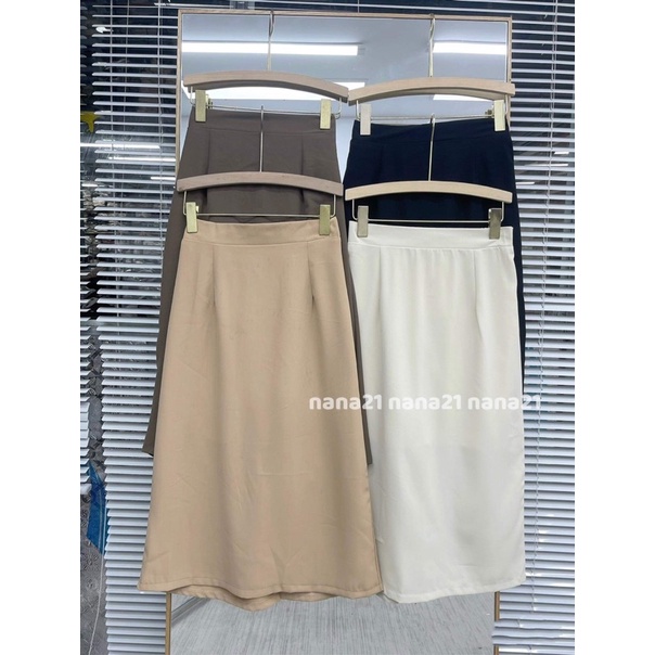 Chân váy suông trơn Nana21 Nanastore21