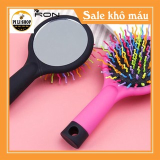 Lược Chải Tóc Rối kèm gương Rainbow