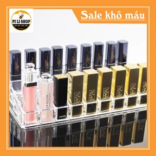 LOẠI DÀY XỊN Khay Đựng Son 36 Ô Mica Dày Xin Cao Cấp Loại 1