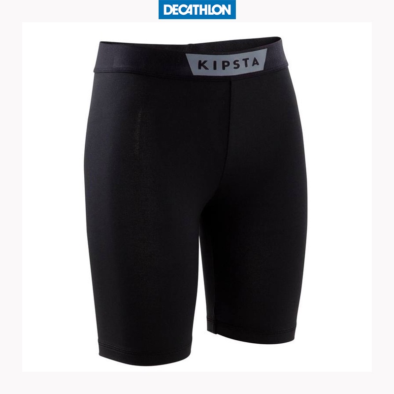 Quần đùi lót thoáng mát Keepdry cho Trẻ em Đen DECATHLON KIPSTA mã 8311137