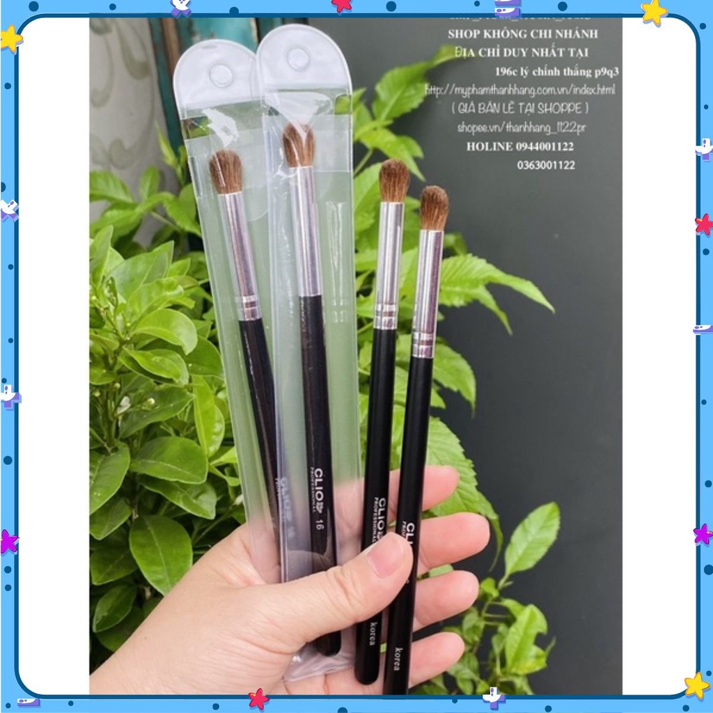 cọ tán mắt đầu tròn clio