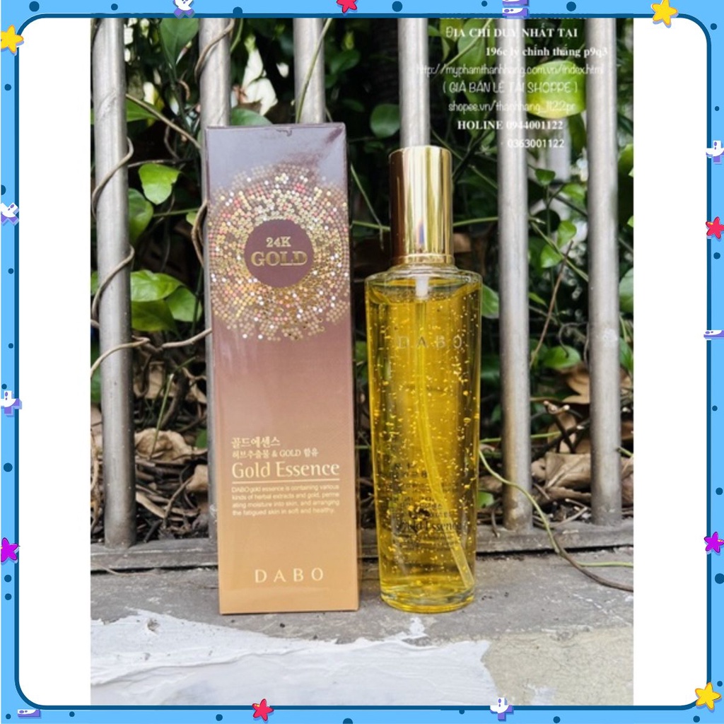 lót dưỡng DABO tính chất vàng 24k
