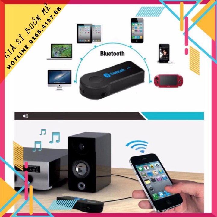 Usb Tạo Bluetooth Kết Nối Âm Thanh Cho Xe Hơi Car Bluetooth cao cấp -Mall-