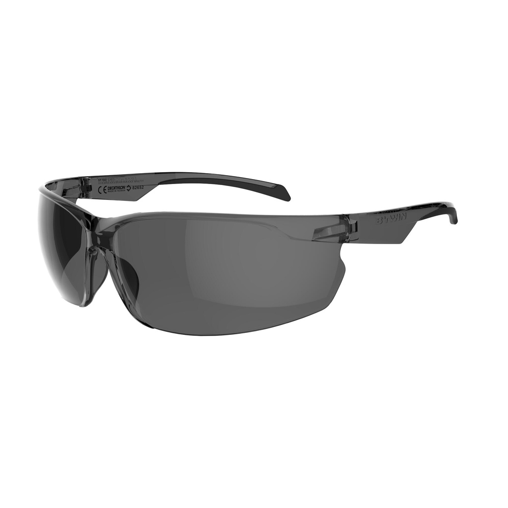 Kính mát đạp xe địa hình ST 100 Loại 3 cho người lớn Xám DECATHLON ROCKRIDER mã 8505856