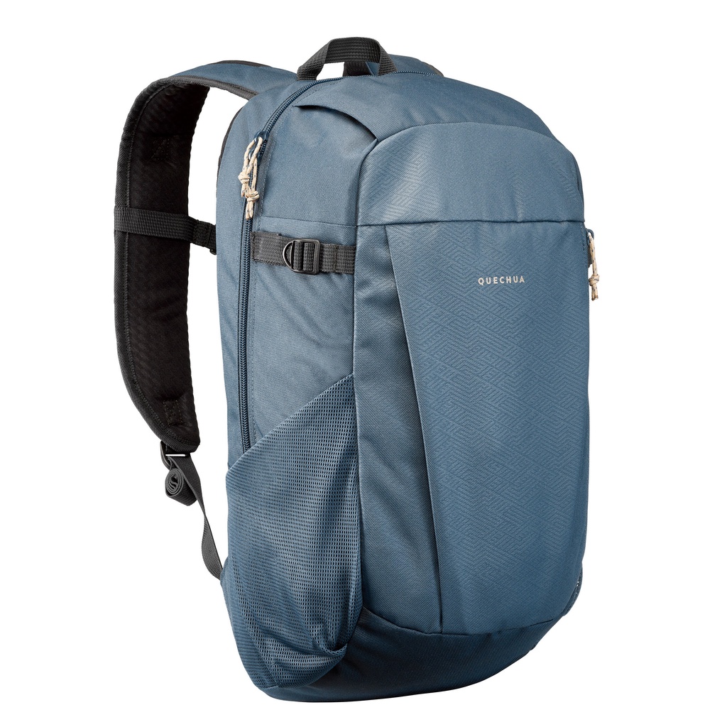 Balô dã ngoại tiện dụng NH100 20 L Xanh xám DECATHLON QUECHUA mã 8583155