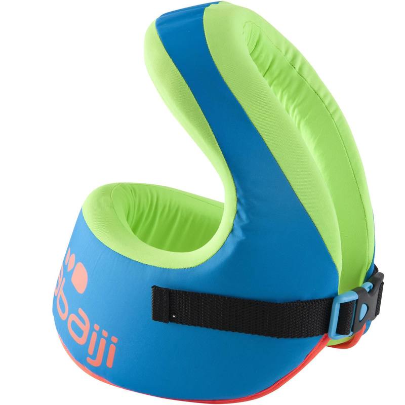 Áo phao bơi SWIMVEST 15-25kg Xanh dương/Xanh lá DECATHLON NABAIJI mã 8491741