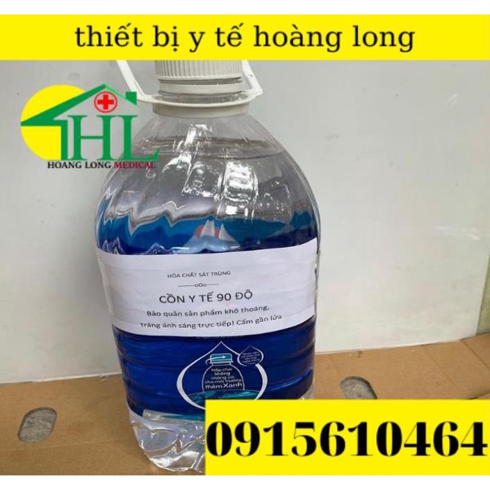 Cồn 70 Độ, 90 Độ - Cồn Y Tế Sát Khuẩn Can 5 Lít