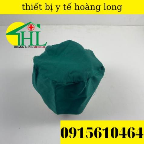 Mũ, nón vải chùm đầu có chum co giãn điều chỉnh thoải mái cho nhân viên y tế, y tá, điều dưỡng, dược sĩ, kĩ thuật viên