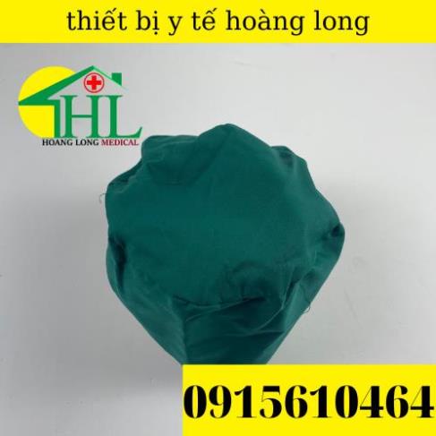 Mũ, nón vải chùm đầu có chum co giãn điều chỉnh thoải mái cho nhân viên y tế, y tá, điều dưỡng, dược sĩ, kĩ thuật viên