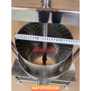 Máy ép nước cốt dừa, tóp mỡ đa năng inox bằng tay