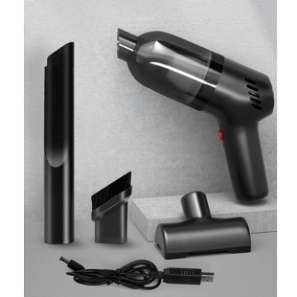 Máy Hút Bụi Cầm Tay Không Dây Mini Lực Hút 12000 DPA, Pin Sạc Cao Cấp, Hút Bụi Giường, Sofa, Ô Tô - HB3