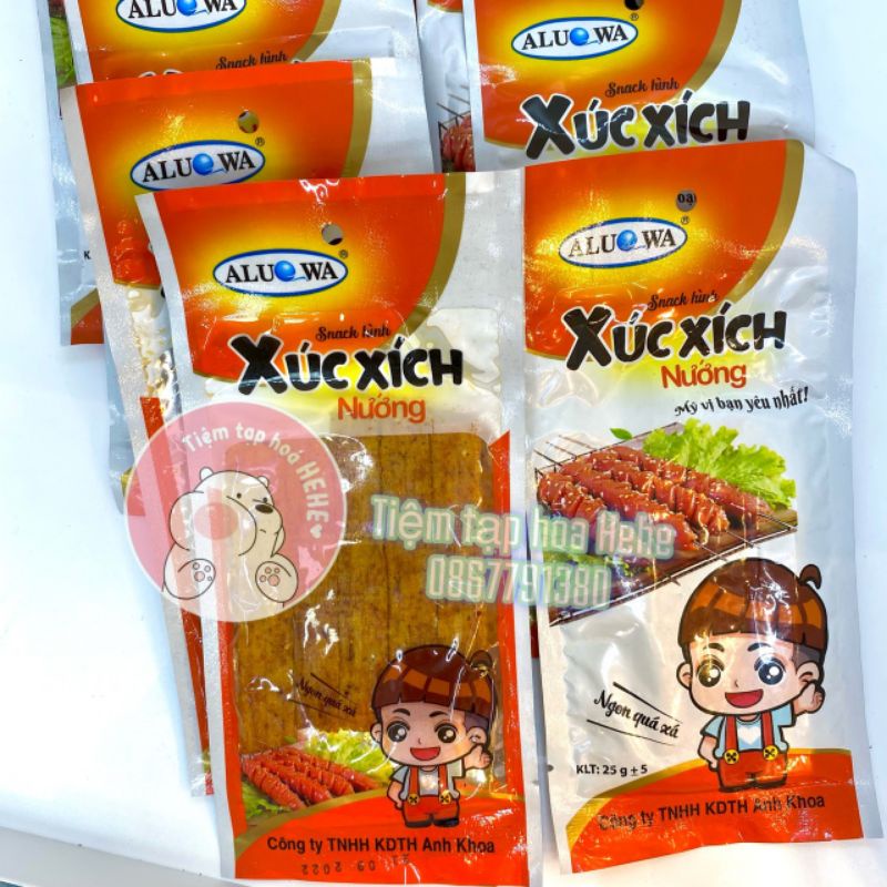 [ GIÁ SIÊU RẺ ] 2K SNACK XÚC XÍCH NƯỚNG