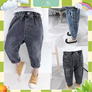 Quần Jean Trẻ Em Quần Bò Cho Bé Trai Và Bé Gái Chất Vải Mềm Mịn Thời Trang Trẻ Em Anh Store