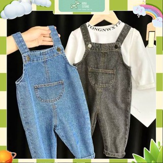 Yếm Jean Trẻ Em Yêm Bò Cho Bé Trai Và Bé Gái Từ 7Kg Đến 21Kg Mặc Đi Chơi Đi Học Thời Trang Trẻ Em Anh Store
