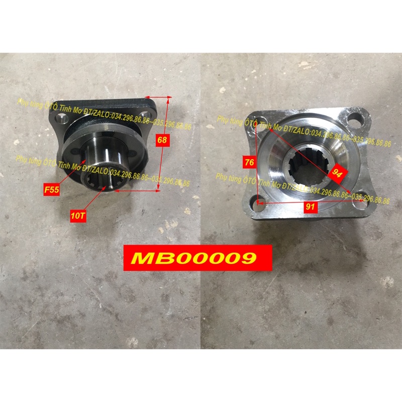 mặt bích đuôi số 1061 10t vuông