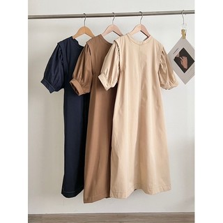 Váy V13 dáng rộng babydoll retro Pháp