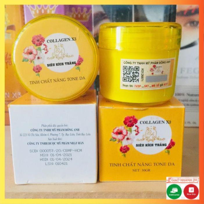 Kem Kích Trắng Collagen X3 Mỹ Phẩm Đông Anh - DORIS STORE