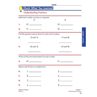 Phân loại 20q Grade 5 - Spectrum: Math, Reading,Cursive Handwriting, Geography, Science, Place Value & Decimals,...