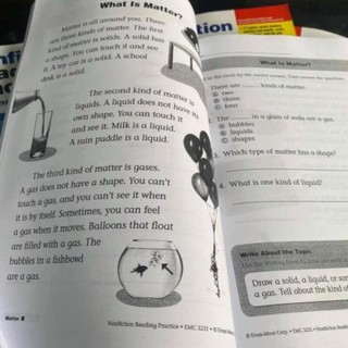 Nonfiction Reading Practice  - Đẩy đủ từ Grade 1 đến Grade 6