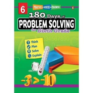 180 Days of Problem Solving  - Từ Grade K,1,2,4,5,6 (khổ A4)