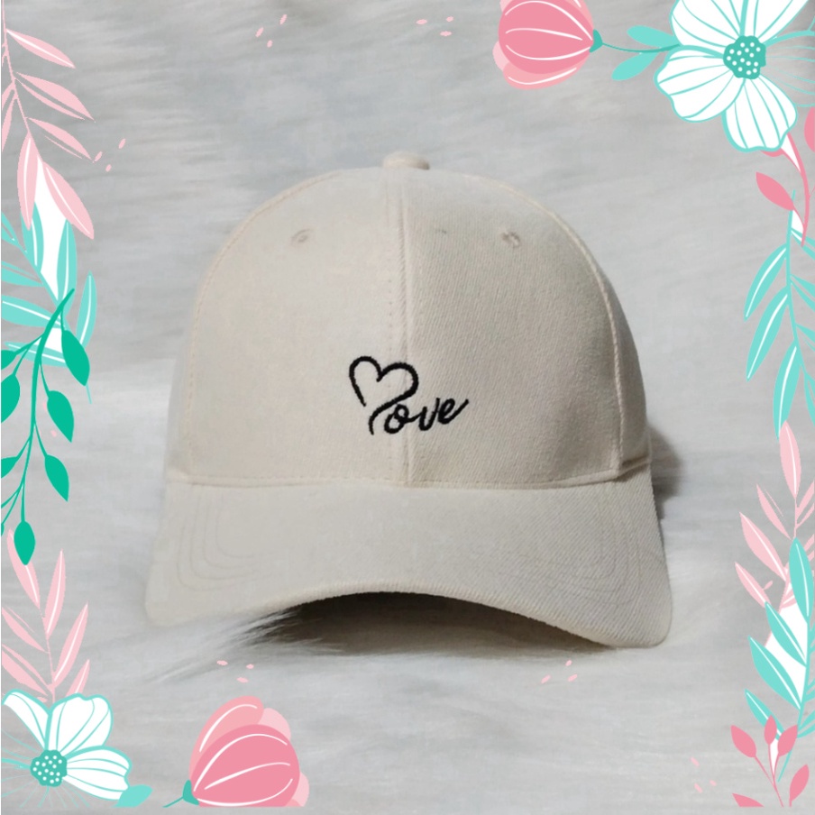 Mũ lưỡi trai, nón kết cao cấp nam nữ đẹp thêu CHỮ S2 LOVE phong cách Ulzzang unisex mã số K61