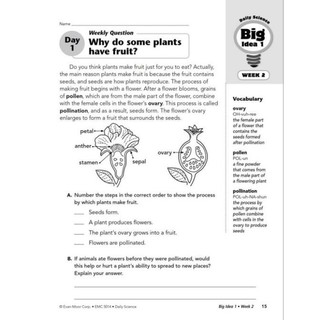 Daily Science  - Từ Grade  đến Grade 6 (khổ A4)