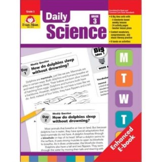 Daily Science  - Từ Grade  đến Grade 6 (khổ A4)