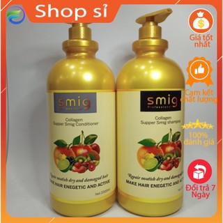 Dầu gội, xả mềm mượt tóc smig 2000ml