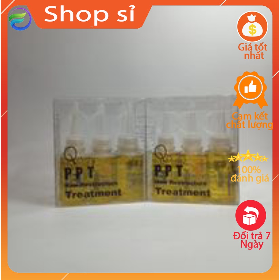 Huyết thanh PPT Q8 nuôi dưỡng và phục hồi hư tổn tóc hiệu quả cao Q8 35ML(Lẻ 1 Lọ)