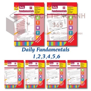 Daily fundamentals - grade 1,2,3,4,5,6 - khổ a4 - bản đẹp