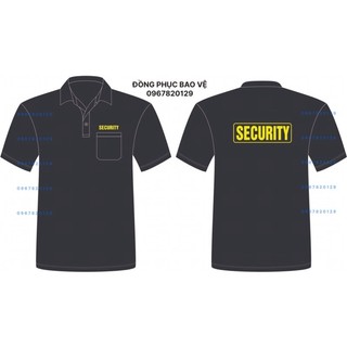 Áo Thun Nam  SECURITY  - BẢO VỆ - VỆ SỸ