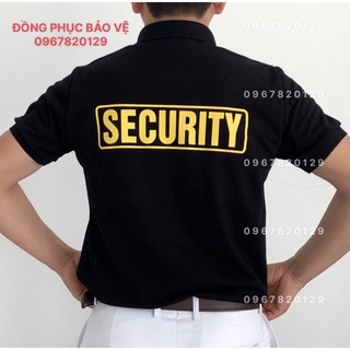 Áo Thun Nam  SECURITY  - BẢO VỆ - VỆ SỸ