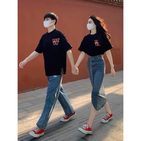 Áo thun from rộng tay lỡ phong cách unisex, áo phông đôi nam nữ cá tính hot hit hè 2023